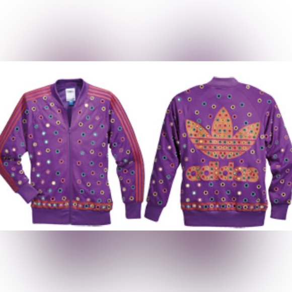 NWT SS2011 Adidas x Jeremy Scott Mirrors Track Jacket - Picture 1 of 8